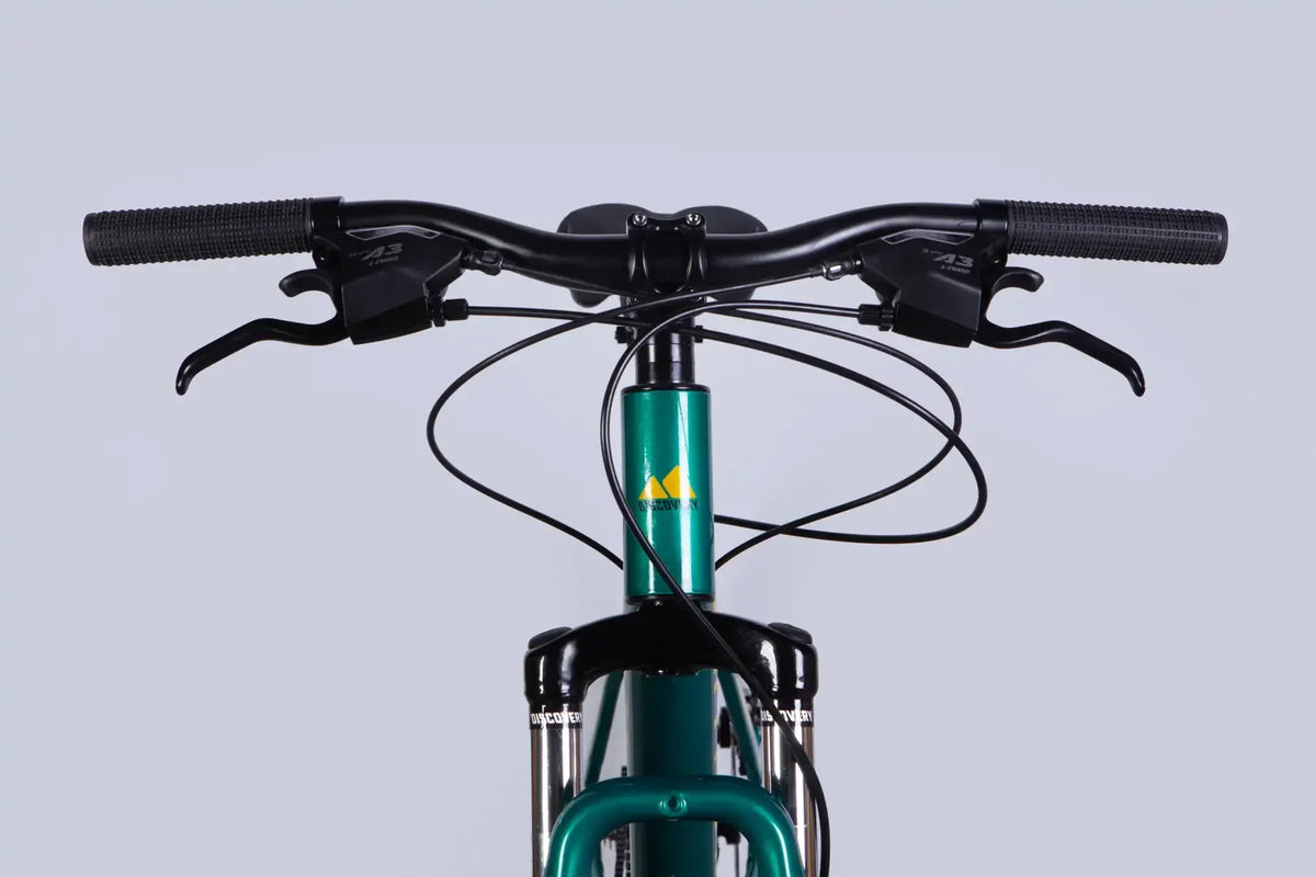 Велосипед AL 26" Discovery MYSTIQUE DD CS рама-15" зелений 2025