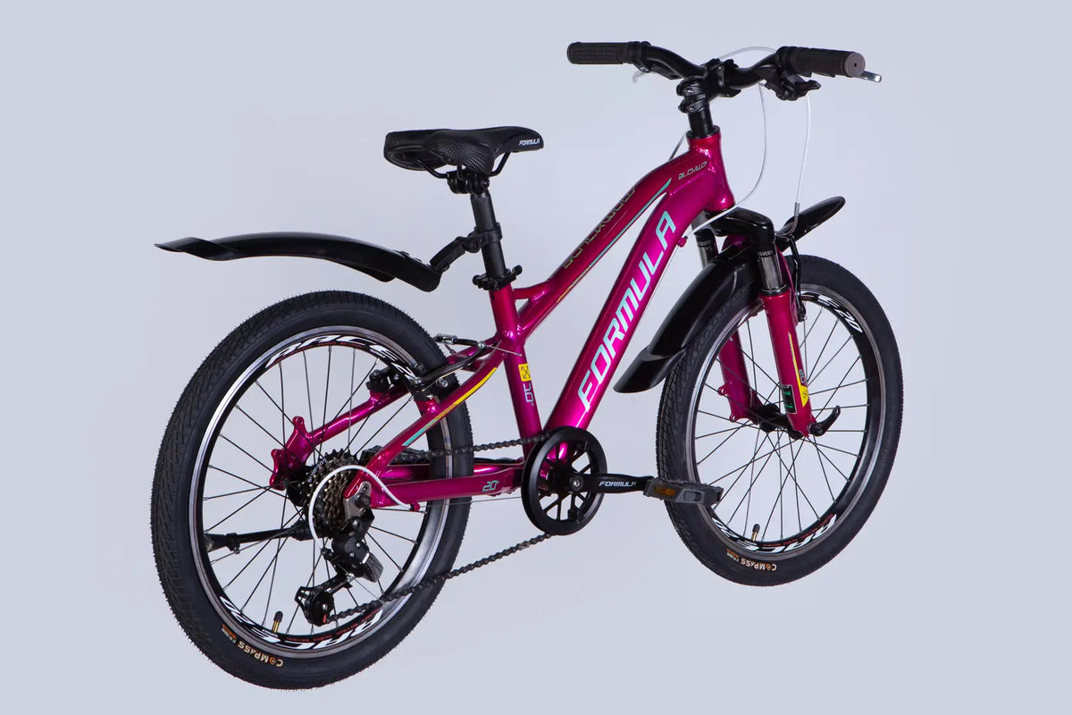 Велосипед AL 20" Formula BLACKWOOD Vbr FR рама-11" малиновий 2026