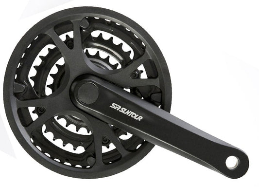 Шатун Suntour XCE-T312-PBSG 42x34x24T 170мм чорний