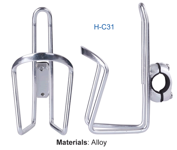 Kyivbike Фляготримач HUASION АЛ/ПЛ Н-С05 біле