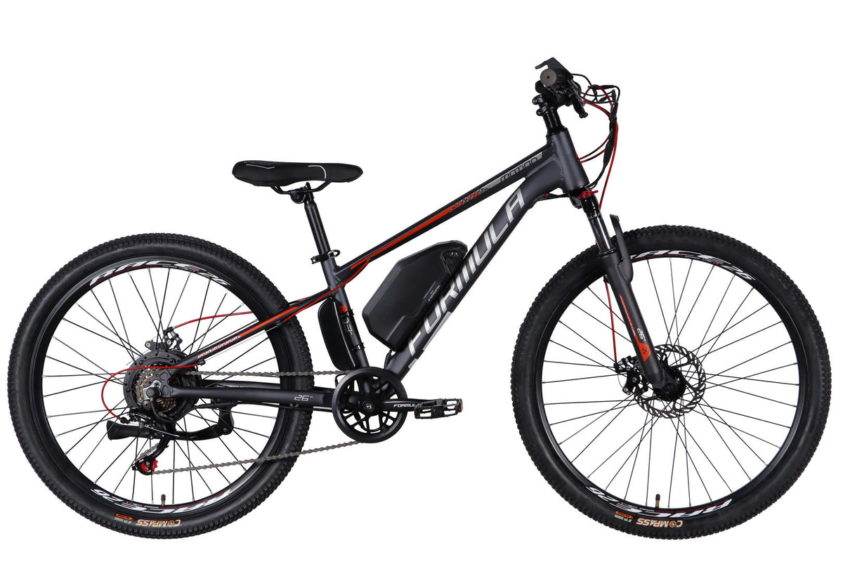 Велосипед з електроприводом 26" AL Formula eMOTION DD FR рама-13" 36B 10А*г 500Вт сіро-сріблястий (матовий) 2026