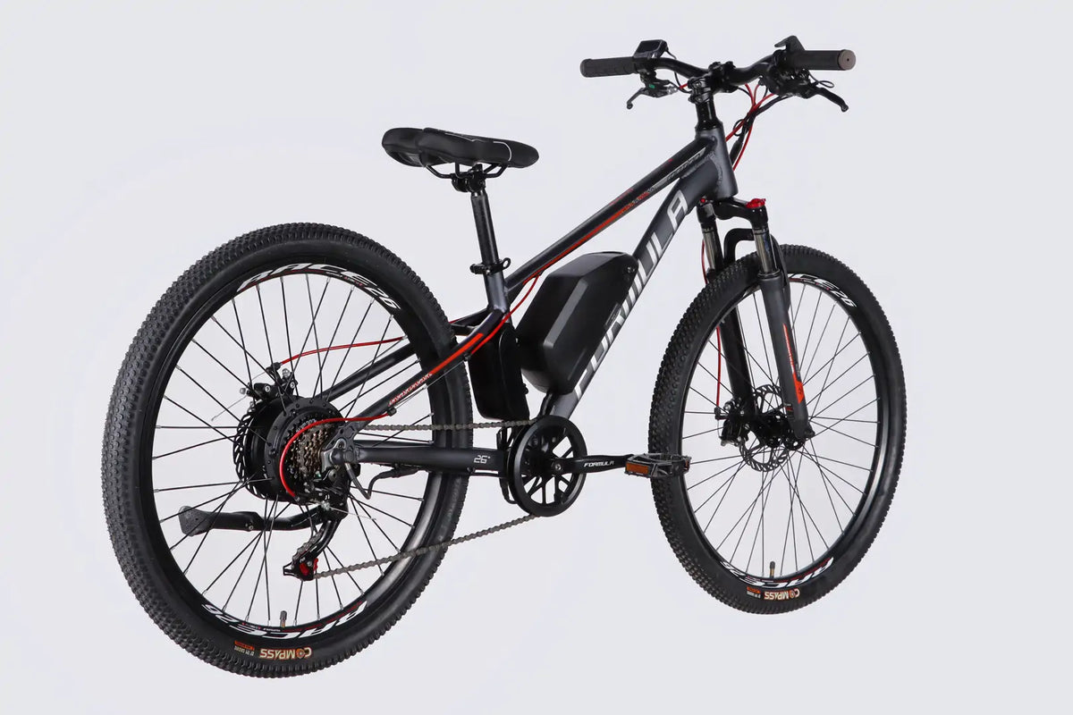 Велосипед з електроприводом 26" AL Formula eMOTION DD FR рама-13" 36B 10А*г 500Вт сіро-сріблястий (матовий) 2026