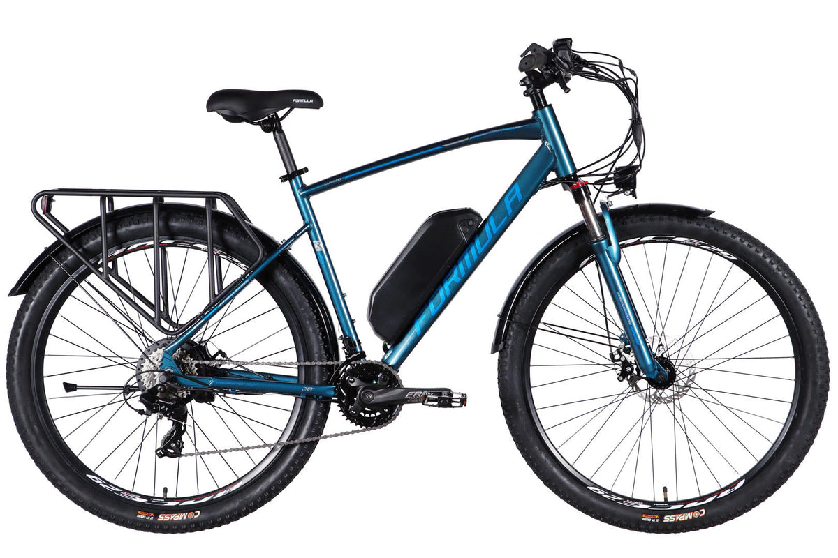 Велосипед з електроприводом 29" AL Formula eCURSOR MAN DD CS рама-21" 48B 13А*г 500Вт темно-синій 2026