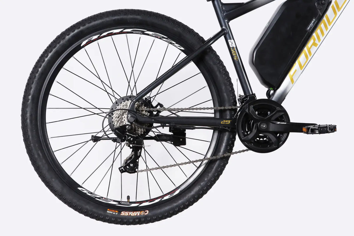 Велосипед з електроприводом 29" AL Formula eF-1 DD CS рама-18,5" 48B 17.5А*г 500Вт сріблясто-чорний 2026