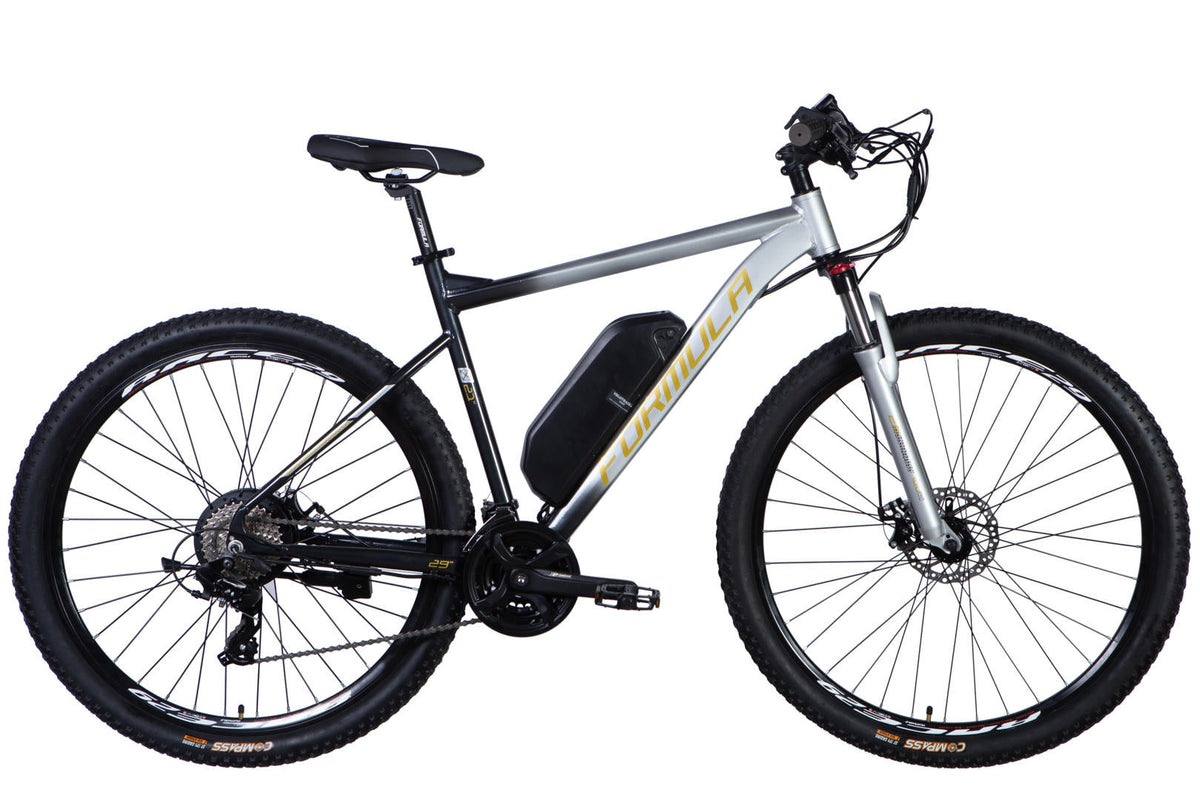 Велосипед з електроприводом 29" AL Formula eF-1 DD CS рама-21" 48B 12.5А*г 500Вт сріблясто-чорний 2026