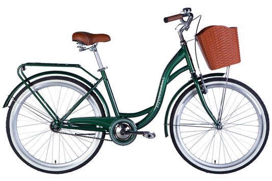 Велосипед ST 26" Dorozhnik AQUAMARINE BH рама-17" зелений 2026