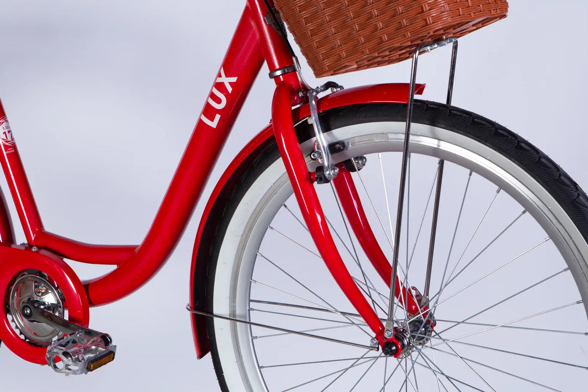 Велосипед уцінений ST 26" Dorozhnik LUX Velosteel рама-17" червоний 2026