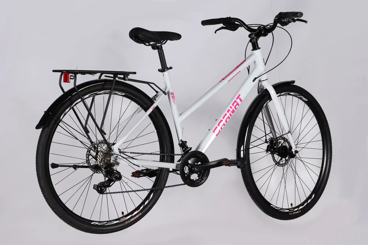 Велосипед AL 28" Dorozhnik GRANAT W DD CS рама-20" білий 2025
