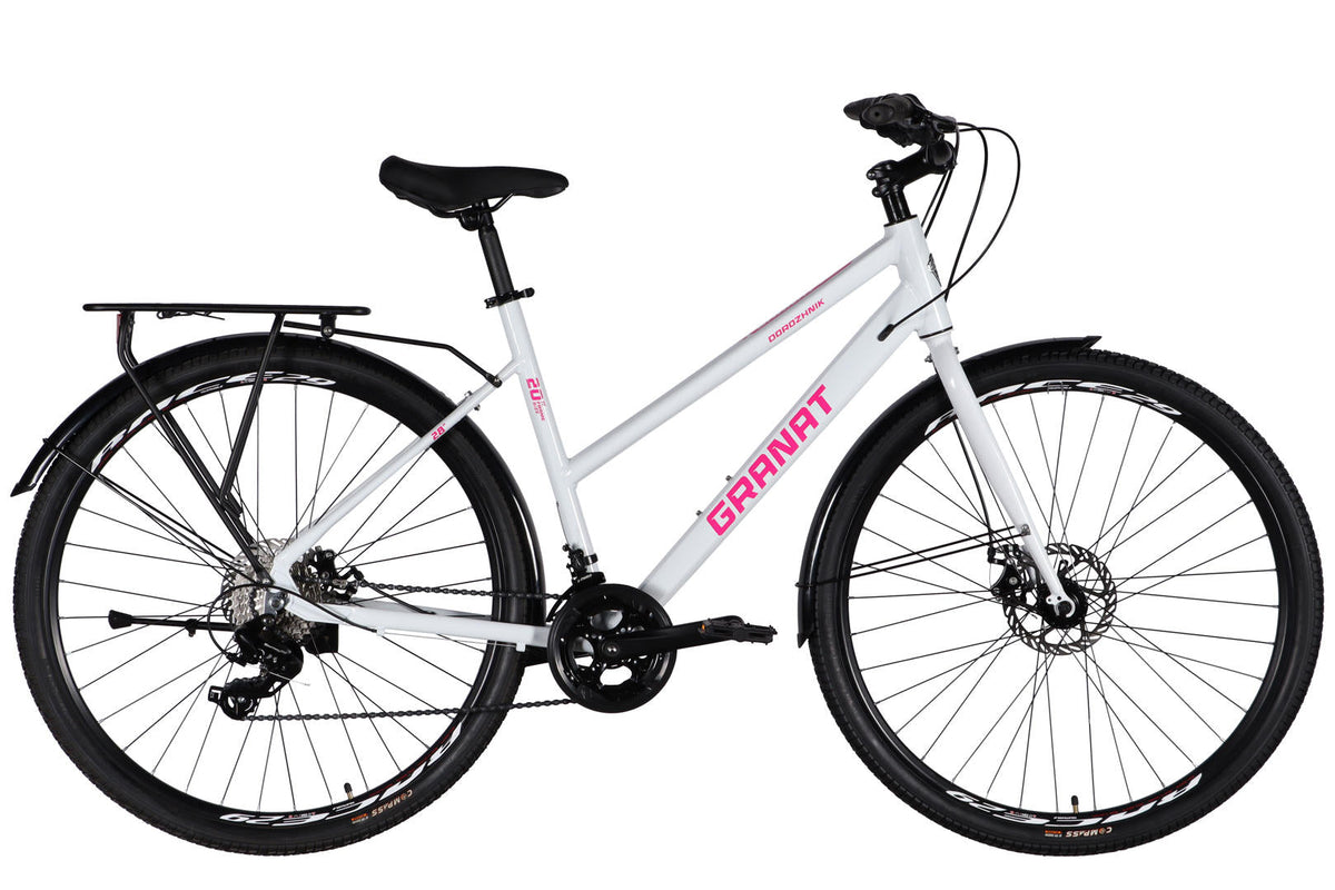 Велосипед AL 28" Dorozhnik GRANAT W DD CS рама-20" білий 2025