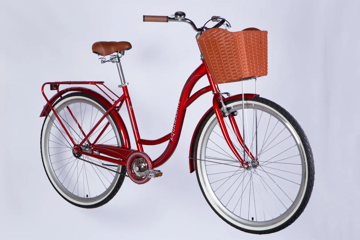Велосипед уцінений ST 28" Dorozhnik AQUAMARINE BH рама-19" бордовий 2026