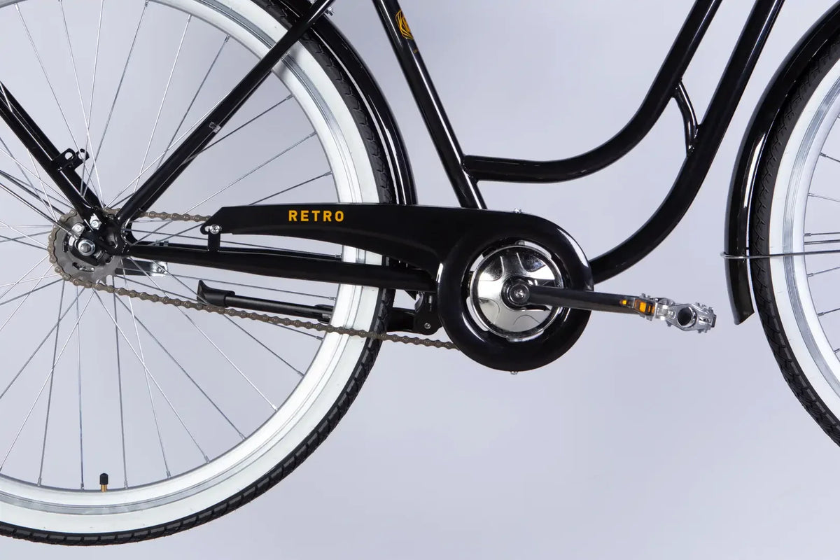 Велосипед ST 28" Dorozhnik RETRO Velosteel рама-19" чорний 2026