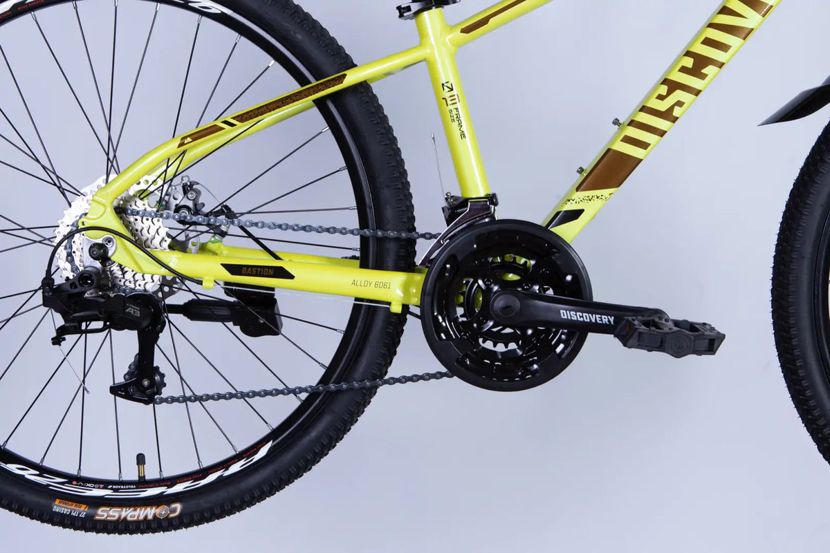 Велосипед AL 26" Discovery BASTION DD CS рама-13" жовтий 2025