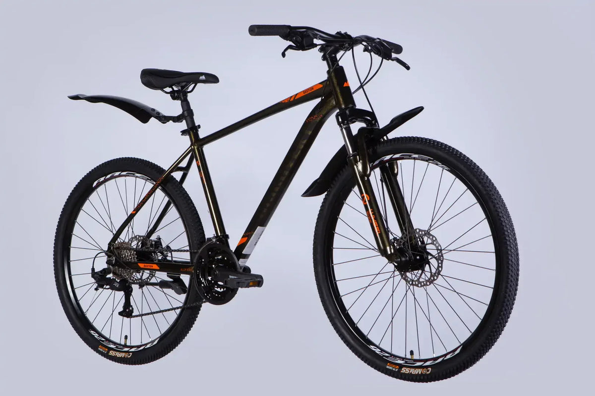 Велосипед AL 26" Discovery BASTION DD CS рама-18" коричневий 2025