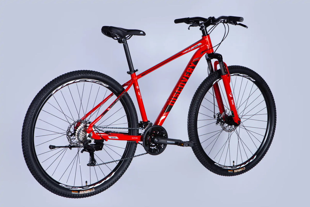 Велосипед AL 29" Discovery BASTION DD CS рама-17" червоно-чорний 2025