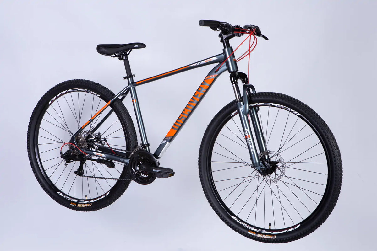 Велосипед AL 29" Discovery BASTION DD CS рама-19" сіро-помаранчевий 2025