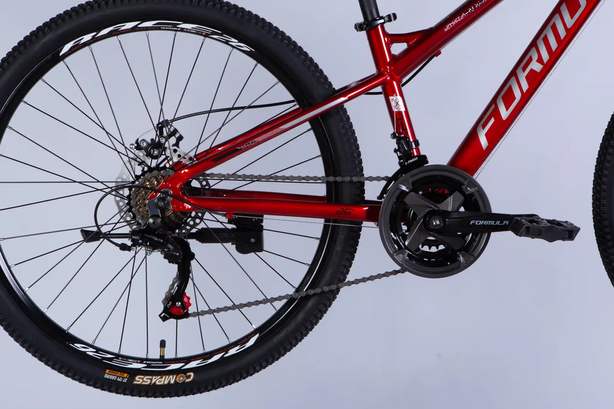 Велосипед AL 26" Formula BLACKWOOD DD FR рама-13" червоний 2026