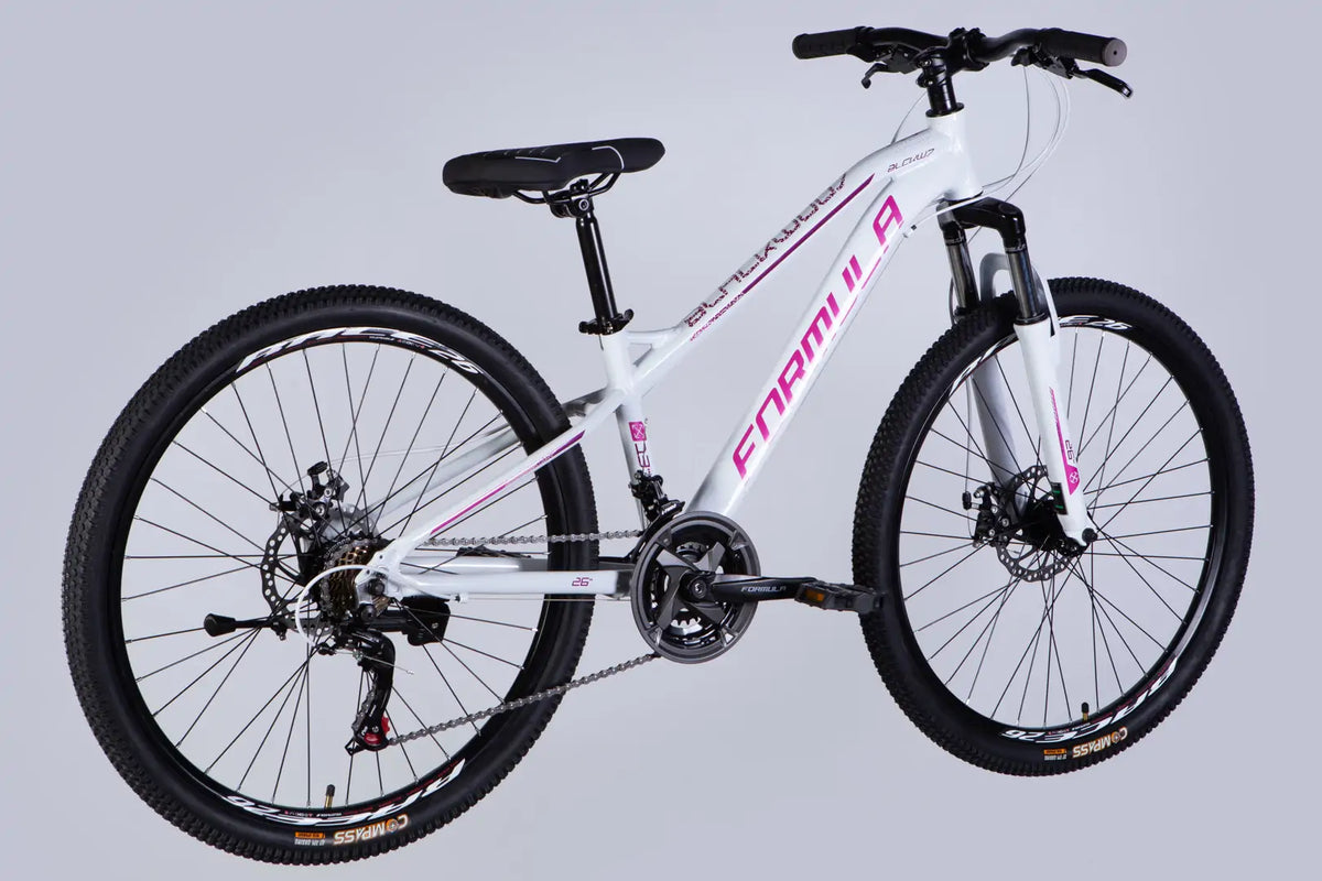 Велосипед AL 26" Formula BLACKWOOD DD FR рама-13" біло-рожевий 2026
