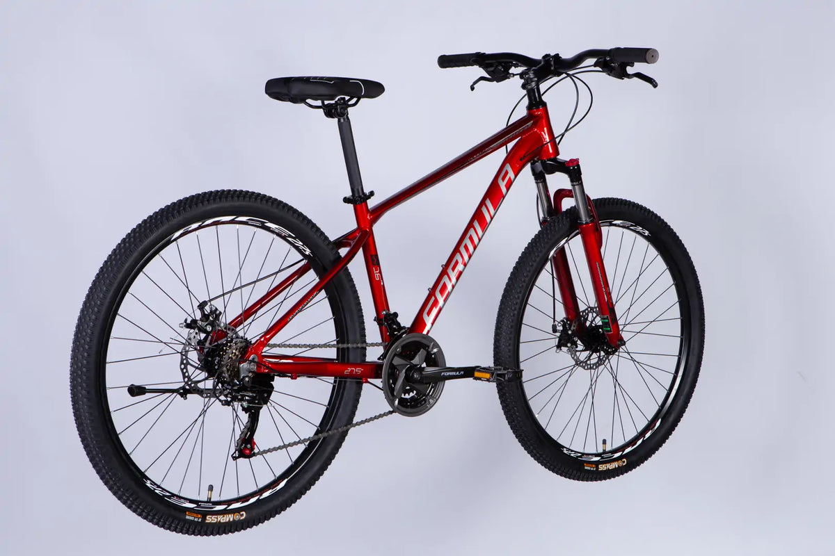 Велосипед AL 27.5" Formula MOTION DD FR рама-16" червоний з сірим 2026