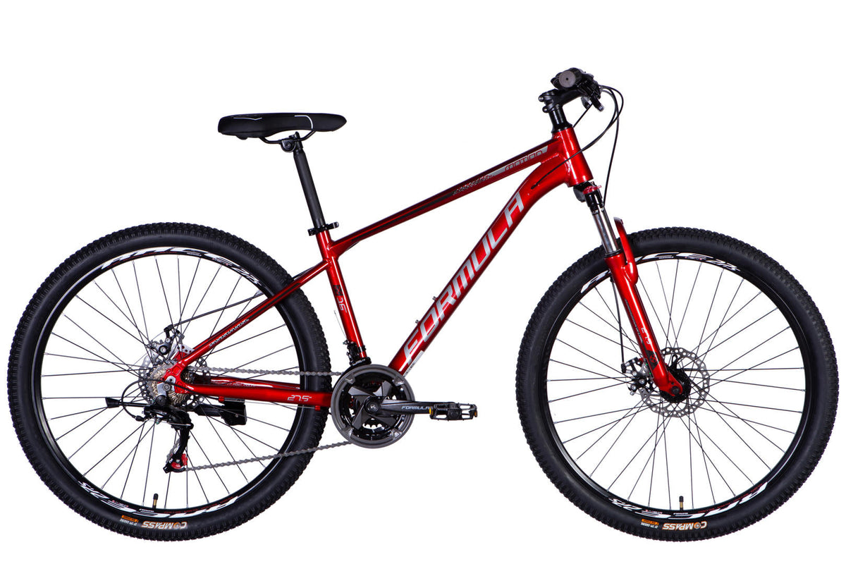 Велосипед AL 27.5" Formula MOTION DD FR рама-16" червоний з сірим 2026