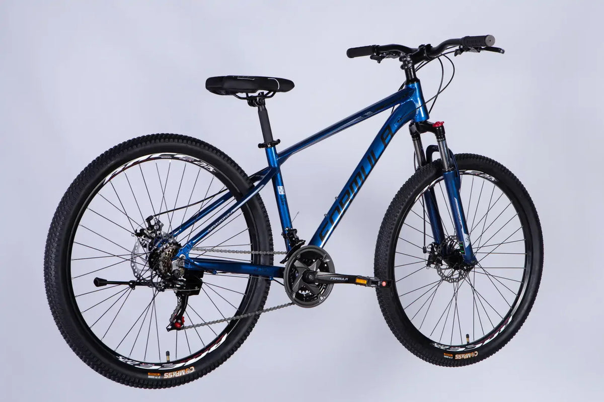 Велосипед AL 27.5" Formula MOTION DD FR рама-16" синiй з чорним 2026