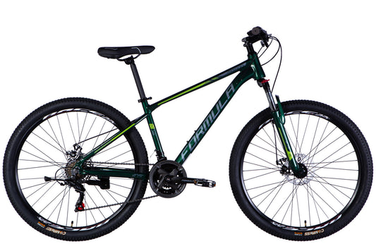 Велосипед AL 27.5" Formula MOTION DD FR рама-16" зелений 2026