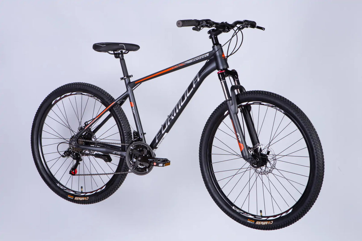 Велосипед AL 27.5" Formula MOTION DD FR рама-18" темно-сiрий (матовий) 2026