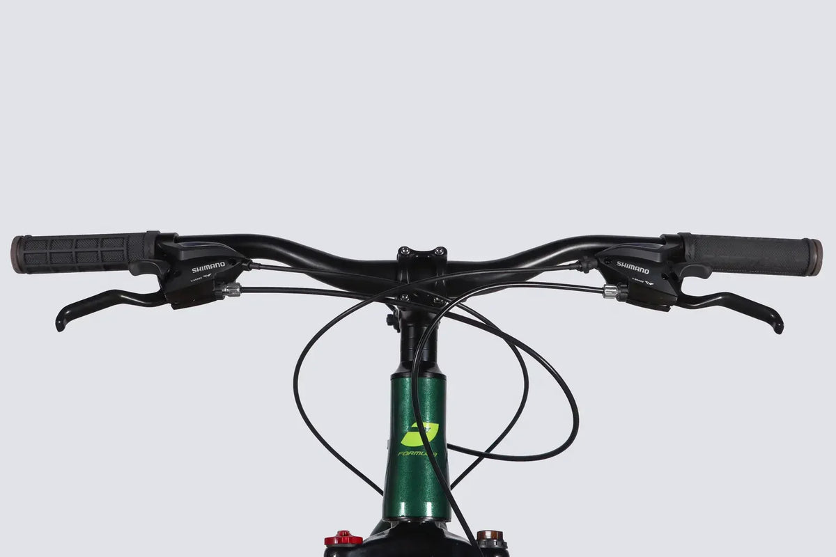 Велосипед AL 27.5" Formula MOTION DD FR рама-18" зелений 2026