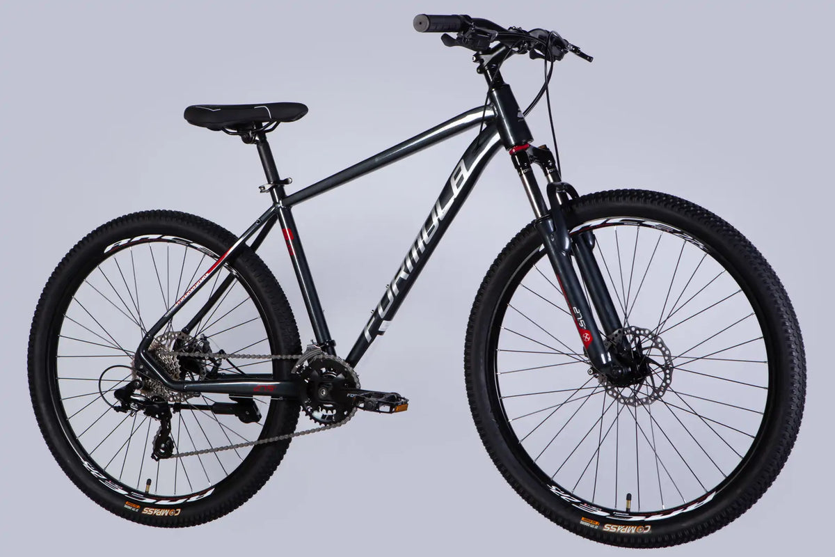 Велосипед AL 27.5" Formula THOR DD CS рама-18" чорний зі сріблястим 2026
