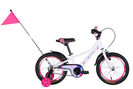 Велосипед ST 16" Formula Kid RACE BH рама-8,5" білий з рожевим 2026
