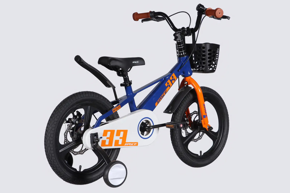 Велосипед MG 16" SPACE KID ORION DD рама-9" синiй з помаранчевим 2026