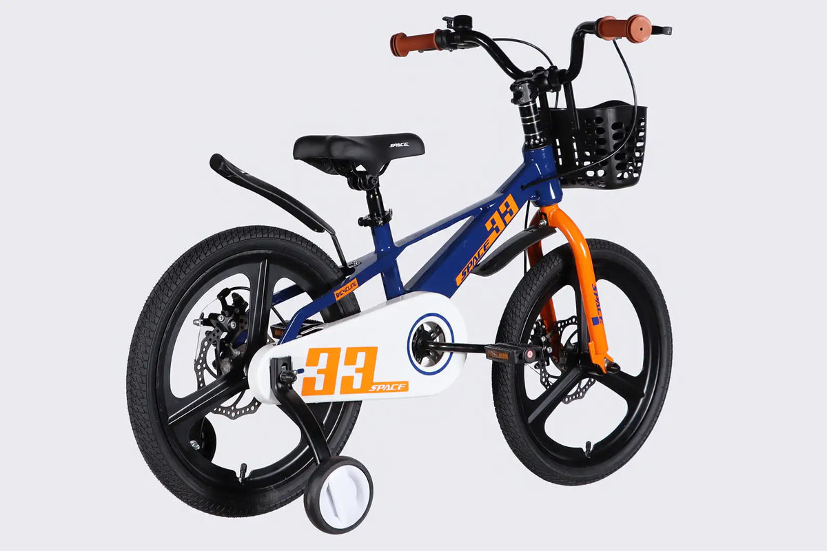 Велосипед MG 18" SPACE KID ORION DD рама-10" синiй з помаранчевим 2026
