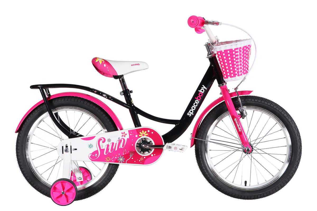 Велосипед ST 18" SPACE KID SUN BH рама-10" чорний з рожевим 2026