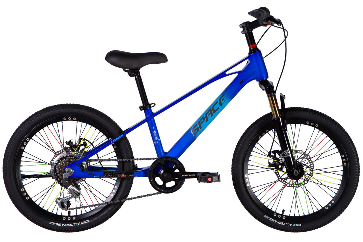 Велосипед MG 20" SPACE KID ALIOTH DD FR рама-11" синій 2025