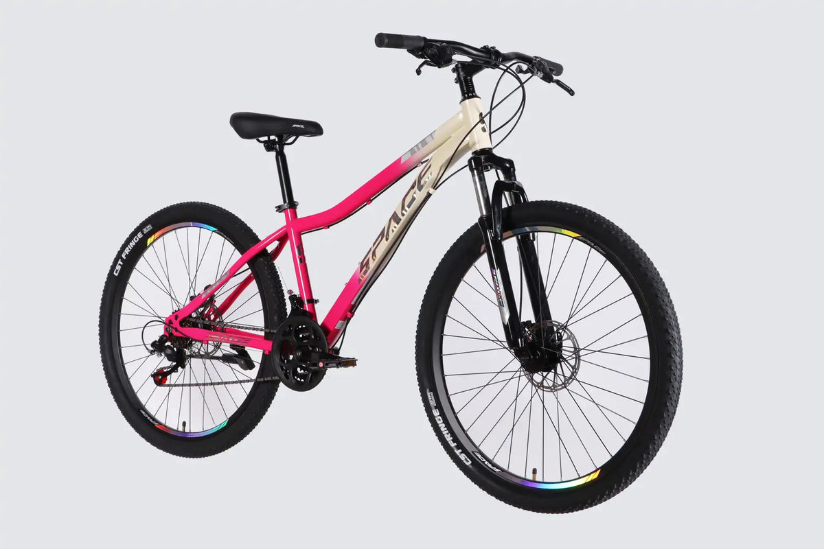 Велосипед уцінений ST 27.5" SPACE AURORA DD FR рама-15" біло-рожевий 2026