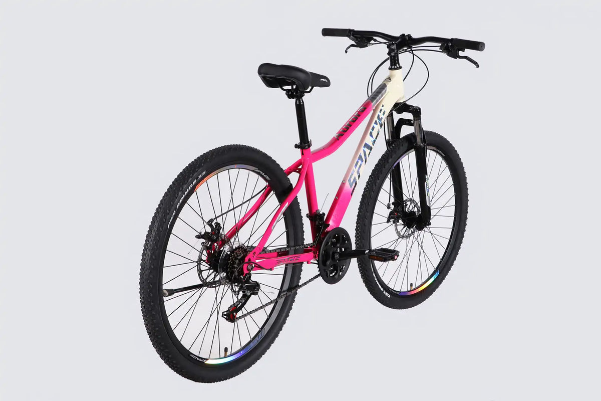Велосипед уцінений ST 27.5" SPACE AURORA DD FR рама-15" біло-рожевий 2026