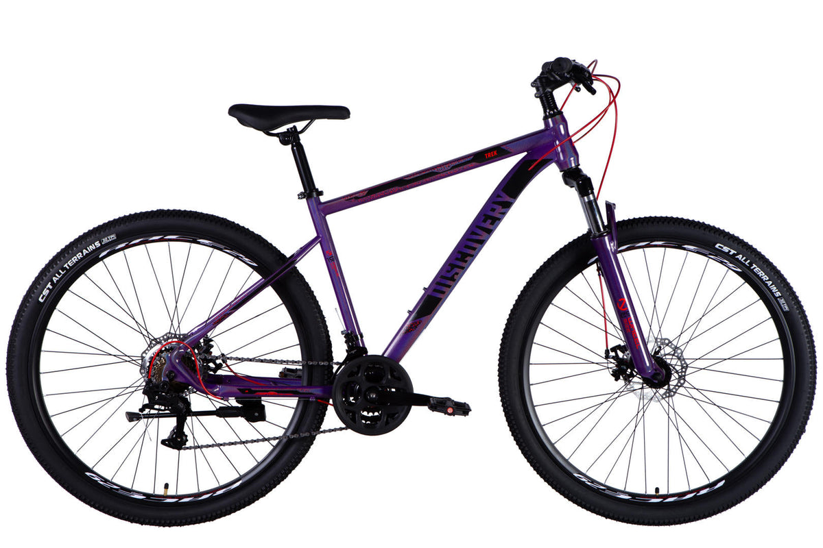Велосипед ST 29" Discovery TREK DD FR рама-19" фіолетовий 2025