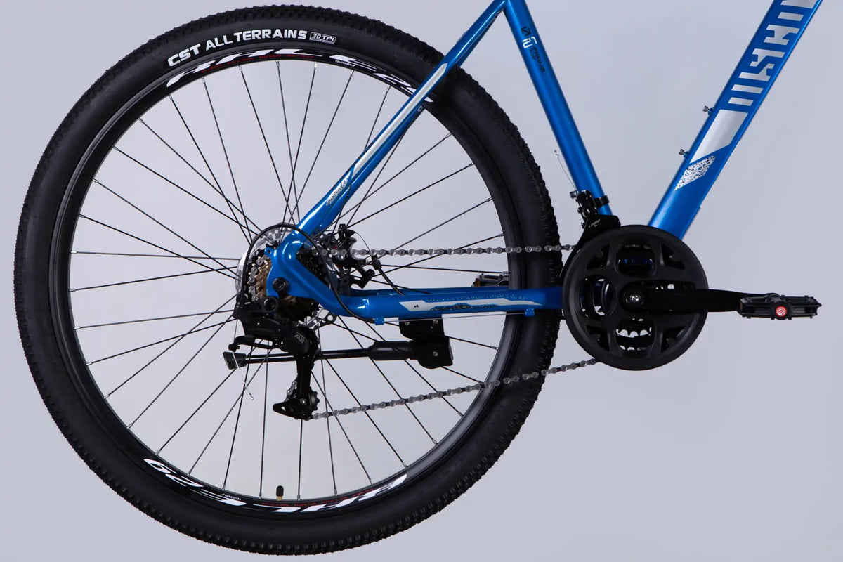 Велосипед ST 29" Discovery TREK DD FR рама-21" синьо-сріблястий 2025