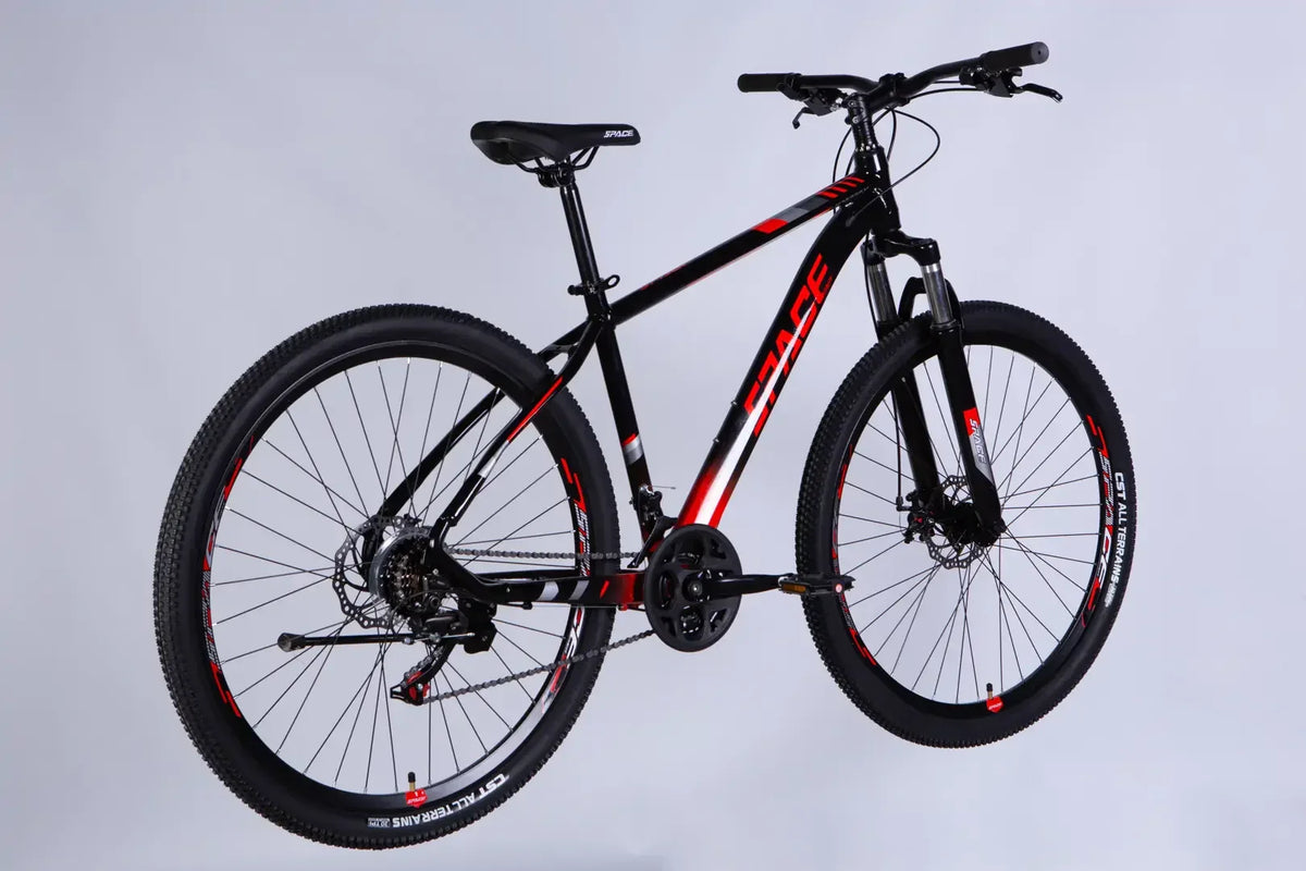 Велосипед AL 29" SPACE MERCURY DD FR рама-18" чорно-червоний 2026