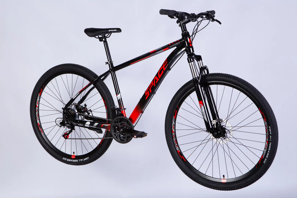 Велосипед AL 29" SPACE MERCURY DD FR рама-18" чорно-червоний 2026