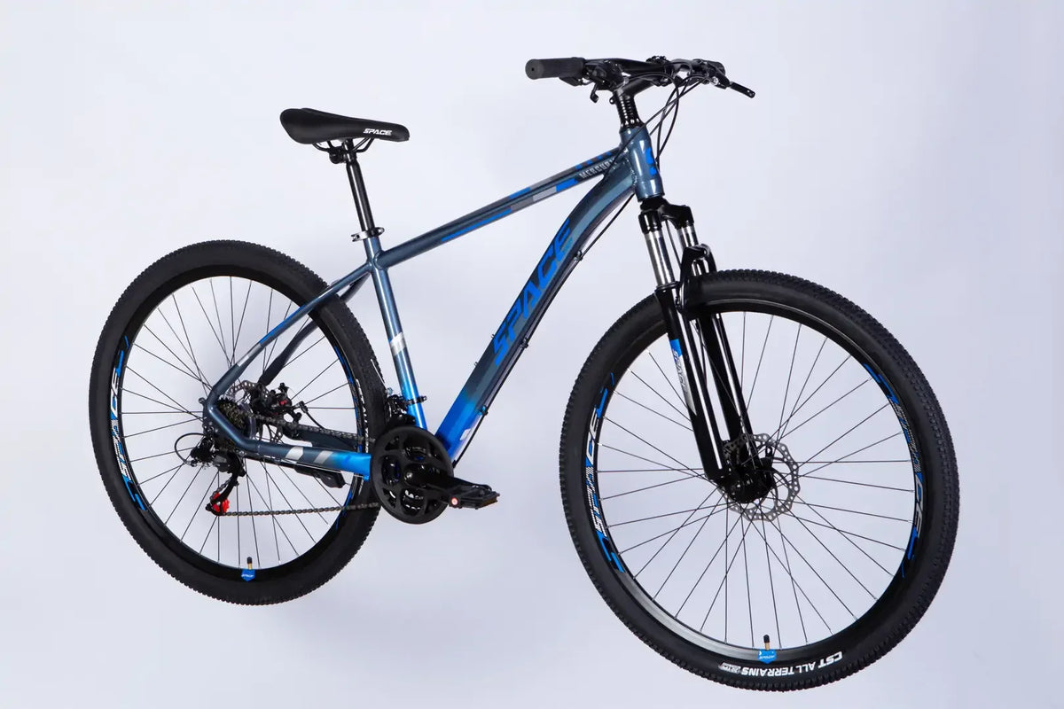 Велосипед AL 29" SPACE MERCURY DD FR рама-18" сіро-синій 2026