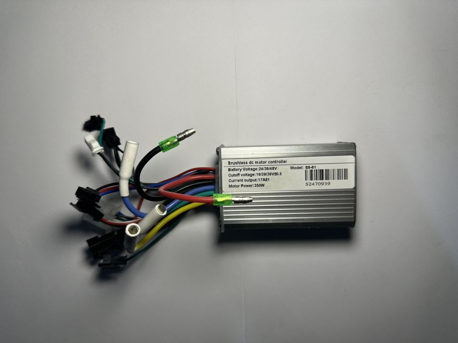 Контролер FOCAN 36/48/52/60V 18A 350W+LCD Display - фото 7