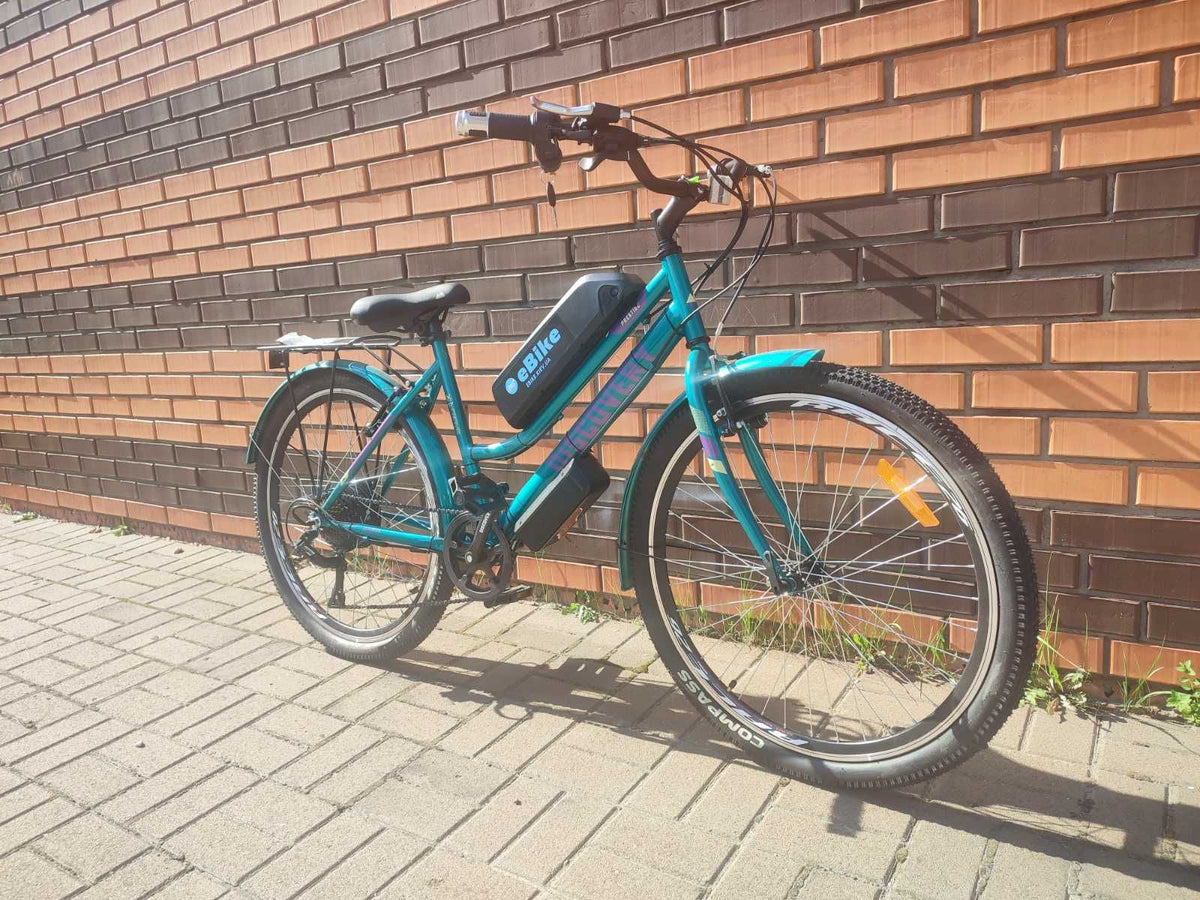 Електровелосипед 26" Discovery Prestige 36V 350W 12Ah зелений - фото 4